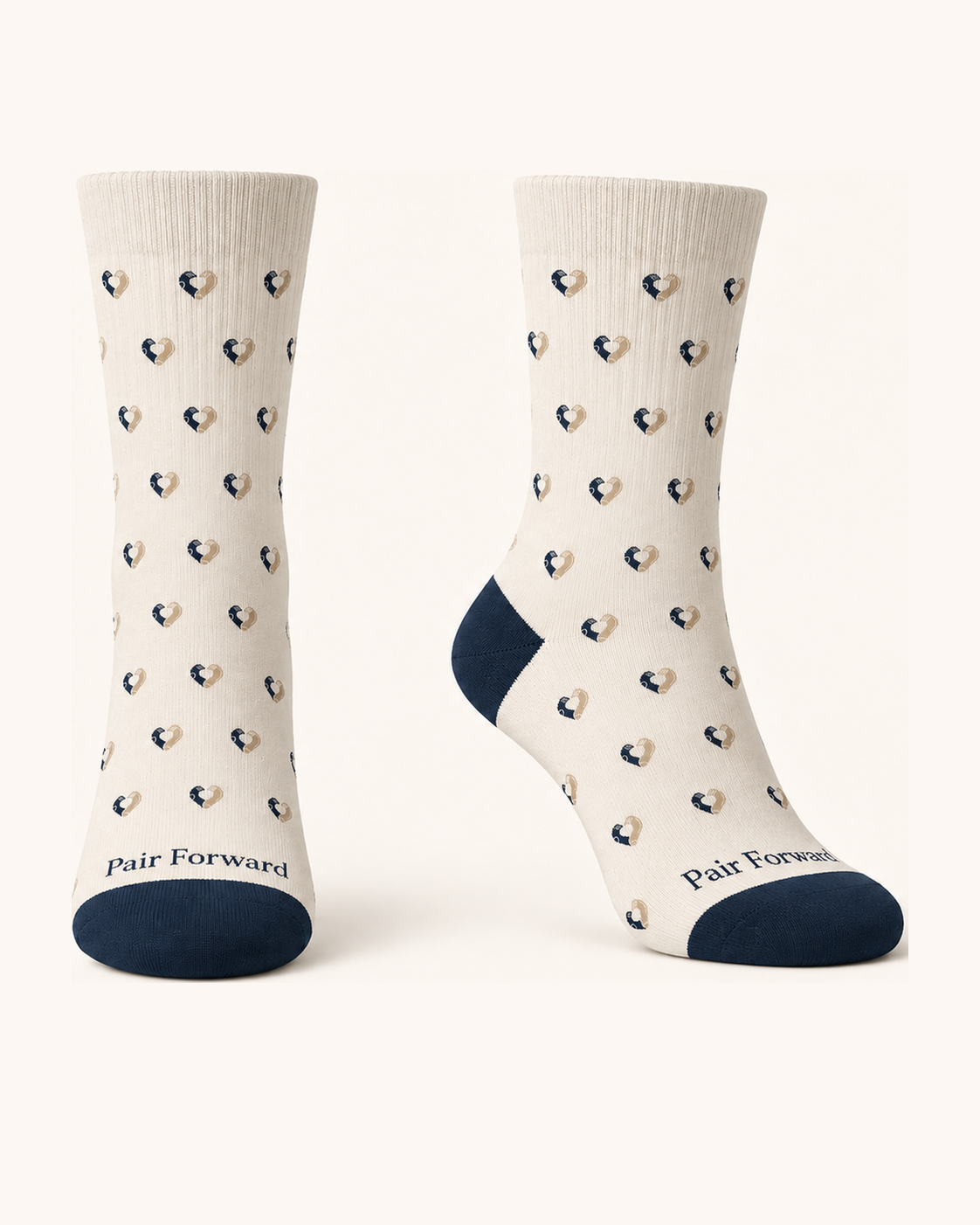 All-Over Pattern sock sample